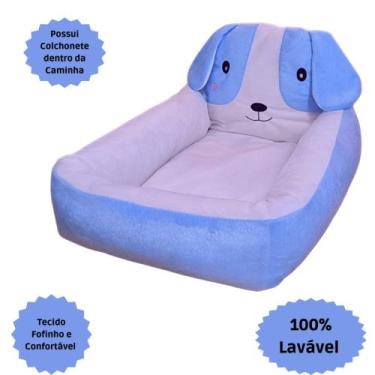 Imagem de Caminha Para Cachorro E Gato - Caminha Pet Com Cabeceira Tamanho G - L
