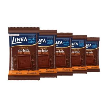 Imagem de Chocolate Linea 5 De 13G Zero Açúcar Ao Leite Zero Lactose
