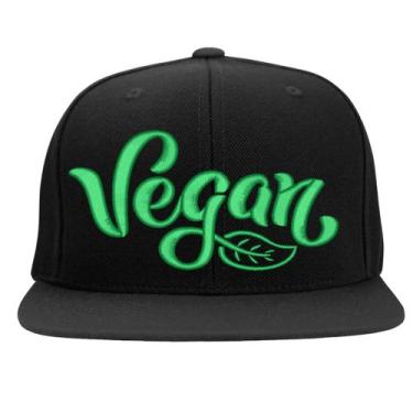 Imagem de Boné Bordado - Vegan Vegano Vegetariano Verde Meat Is Murder - HIPERCA