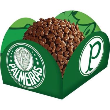 Imagem de Porta Forminha para doces Festa Palmeiras 40 Uni Festcolor - Inspire s