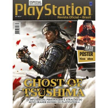 Imagem de Revista Superpôster PlayStation - Ghost of Tsushima - Editora Europa