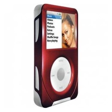 Imagem de iSkin eVo4 Crimson - Skin protetor para iPod clássico, vermelho