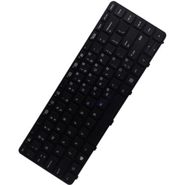 Imagem de Teclado Deal4GO sem retroiluminação 826367-001 840791-001 substituição para HP ProBook 430 G3 G4, 440 G3 G4, 445 G3, 640 G2 G3, 645 G2 G3, preto