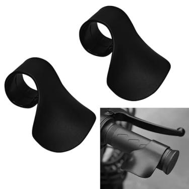 Imagem de UZZH 2 peças de controle de cruzeiro para motocicleta, assistente de acelerador de motocicleta, suporte montado no acelerador para guidão, apoio de mão, punho de mão, assistente de acelerador para