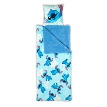Imagem de Northwest Bolsa de pijama Lilo and Stitch Silk Touch Sherpa 68,5 cm x 142,2 cm, palmeiras clássicas