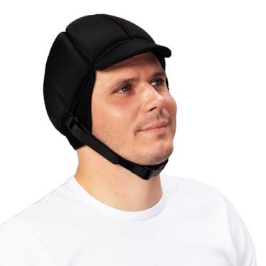 Imagem de Ribcap Fox Capacete de proteção de grau médico | Preto | Pequeno (53-56 cm) | Capacete macio para epilepsia | Capacete protetor para convulsões | Moderno e sem estigma