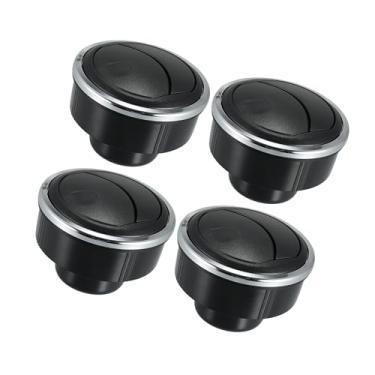 Imagem de Hihaha 4 peças giratórias redondas AC saída de ar painel com painel galvanizado para trailer, ônibus, barco, iate, 85 mm, 76 mm, 46 mm, material durável