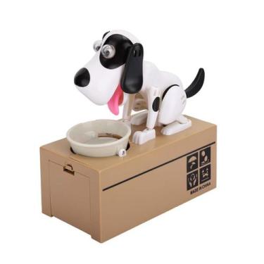 Imagem de Cofrinho Cofre De Cachorrinho Que Come Moedas Decoração Lindo - TOMATE