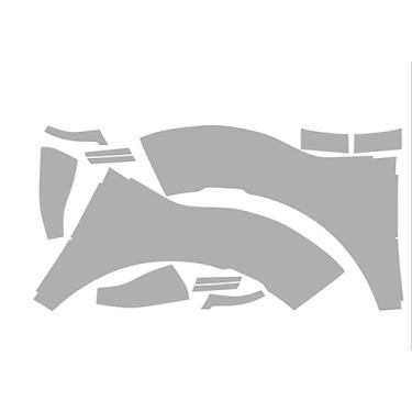 Imagem de Vicrez Paint Protection PPF Pre-Cut Kit, Fenders/Mirrors Full, Driver and Passenger vpp10983 Compatible with Land Rover Range Rover Evoque Hybrid 2016-2019