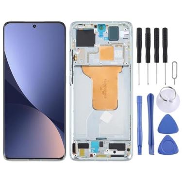 Imagem de tela Para Xiaomi 12s Original Material AMOLED Digitalizador de tela LCD Conjunto completo com quadro substituição da tela