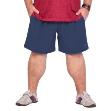Imagem de Bermuda Masculina Plus Size Shorts Elástico Tactel Elastano - Contra R