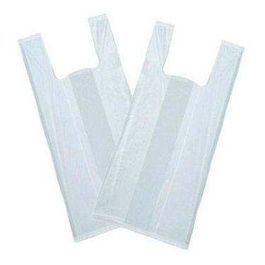 Imagem de Sacola Reciclada Branca Pacote Com 5kg 70x90 - Higipack