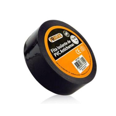 Imagem de Fita Isolante de PVC 20m Preta Foxlux