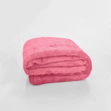 Imagem de Manta Casal Microfibra Lisa Celta Pink - CORTTEX, Rosa Escuro