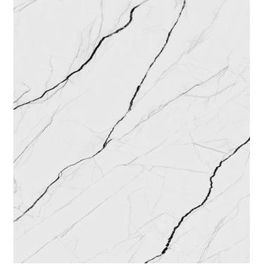 Imagem de Papel de Parede Foto Mural Painel Mármore Calacata Cinza Autocolante -