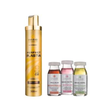 Imagem de Progressiva Perfect Plastia 300ml + Cronograma 3 Ampolas  - Dyusar  Co