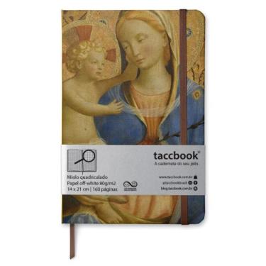 Imagem de Caderno Quadriculado taccbook Madona humildade 14x21 Ríg.