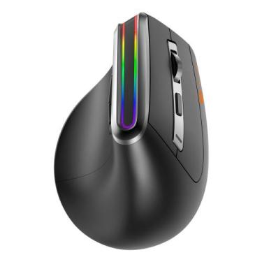 Imagem de Mouse Vertical Ergonômico Sem Fio 6 Botões Wireless D-m3 - Luuk Young