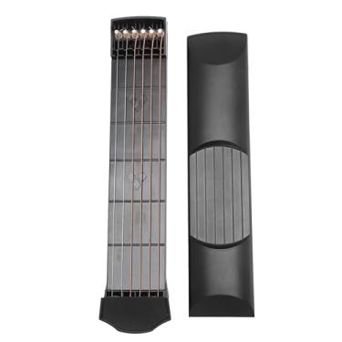 Imagem de Treinador de Acordes de Guitarra Portátil de Bolso Com 6 Cordas e 6 Trastes para Prática de Guitarra para Crianças Iniciantes