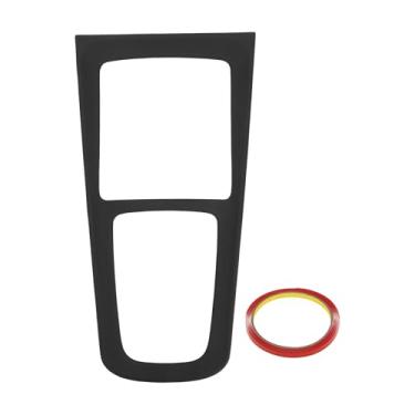 Imagem de TUCKBOLD Painel de console central adesivo de couro sintético para Mercedes-Benz GLA/GLB/EQA/EQB 2020-2024 Capa de painel de mudança de marchas de controle central preto fosco