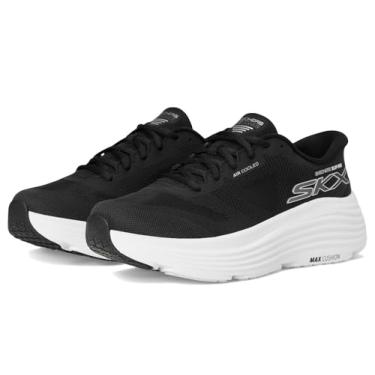 Imagem de Skechers Tênis feminino Max Cushion Endeavour Hallandale Hands Free Slip-ins, Preto/branco, 39