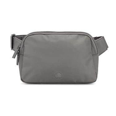 Imagem de Bolsa para cinto de fraldas Parker Baby – Pochete portátil para fraldas, bolsa transversal para mães – "Bolsa de cinto de bétula", Cinza, 8 x 5.5 x 5.75 inches (L x W x H), Pochete
