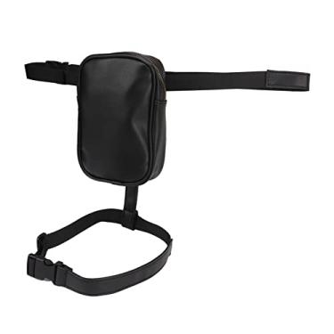 Imagem de Bolsa de Cinto de Couro, Bolsa para Pernas, Arnês para Coxa, Bolsa para Pernas, Couro PU, Grande Capacidade, Bolsa para Arnês para Pernas, Estável, Feminina, Arnês para Coxa,