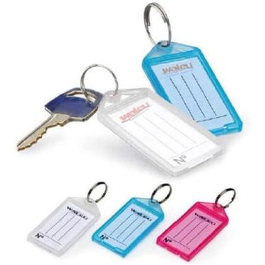 Imagem de Chaveiros C Etiquetas Cores SORTIDA - Waleu, Amarelo