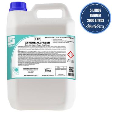Imagem de Desinfetante para Roupas Hospitalares Xtreme Alvfresh Spartan 5 Litros