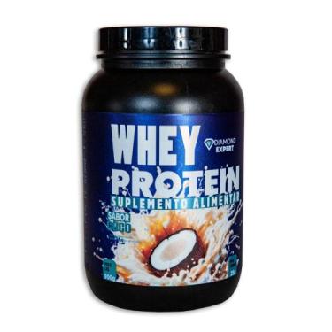 Imagem de Whey Protein Concentrado 900g Sabor Coco - Berlian Expert