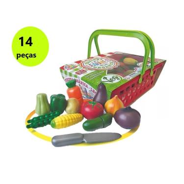 Imagem de Brinquedo de Feira Legumes para Crianças de 3 4 5 Anos Idade
