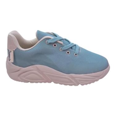 Imagem de Tênis Feminino Tweenie #Chunky Dalla Azul Tiffany (Azul Tiffany, BR, Criança de 9 a 12 anos, Numérico, P, 32)