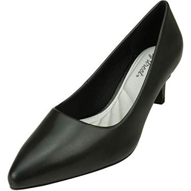 Imagem de Easy Street Sapato feminino Pointe Dress Pump, Preto, 6 Narrow