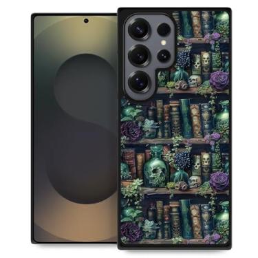 Imagem de DAIZAG Capa compatível com Samsung Galaxy S25 Ultra, placa de xadrez de flor de crânio, antiqueda, à prova de arranhões, capa protetora personalizada para Samsung Galaxy S25 Ultra de 6,9 polegadas