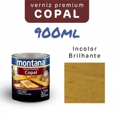Imagem de Verniz Premium Copal Incolor Brilhante Interior 900ml e 3,6l Montana M