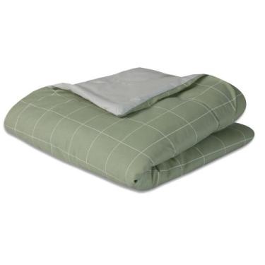 Imagem de Capa Edredom Duvet para edredom solteiro percal 200 fios Liso Estampad