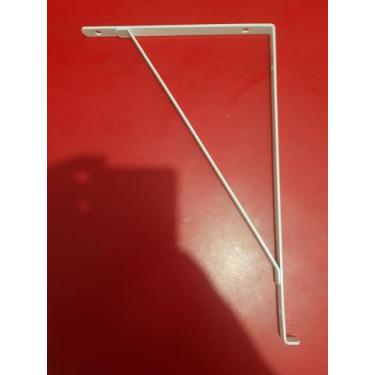 Imagem de Cantoneira Mão Francesa Bico Virado - Uso em Vidro - Lotus, 30cm