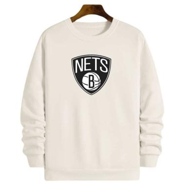 Imagem de Blusa Moletom Gola Basquete Brookyln Netss Kyrie KD Basketball