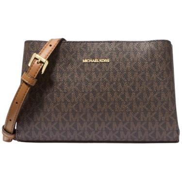 Imagem de Michael Kors Bolsa transversal pequena Ruthie, Marrom/Acorn, One Size