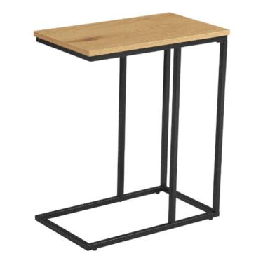 Imagem de Mesa Lateral Em Madeira 60x50x30cm Quarto Sala - Home Deluxe