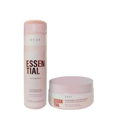Imagem de Kit Braé Essential Shampoo 250ml + Máscara 200g