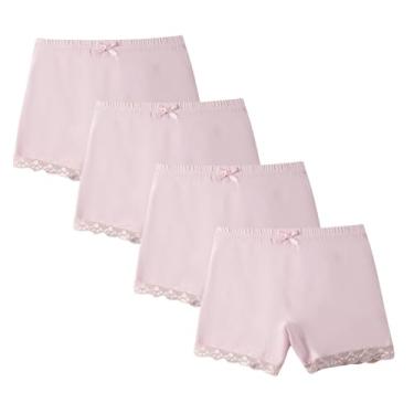 Imagem de Calcinha de renda feminina, 4 peças, meia-calça para meninas, gravata borboleta, sem costura, térmica, reta, sem fio, lisa, 2025, moderna, H-291 Roxo menino menina, 13 Anos