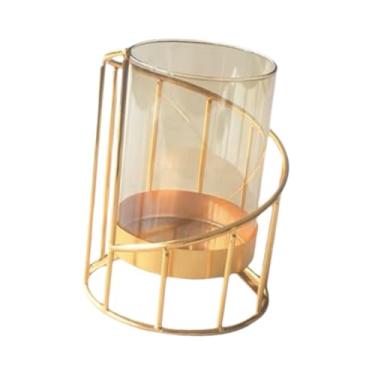 Imagem de IEUDNS Planter de vaso de flor Organizador de flores de base estável Organizador floral para a sala de estar Mantel de férias do Dia dos Namorados, Altura 14.5 Cm