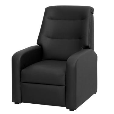 Imagem de Poltrona Do Papai Reclinável Classic Matrix Preto