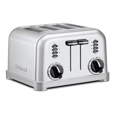 Imagem de Torradeira Para 4 Fatias Em Aço Escovado Cpt-180br 127v Cuisinart