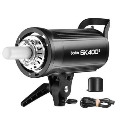 Imagem de GODOX Sk400Ii Strobe Flash Light 400Ws com Refletor Padrão, Gn65 5600K 2.4G Bowens Mount com Lâmpada de Modelagem de 150W, para Estúdio de Fotografia, Fotografia de Retratos