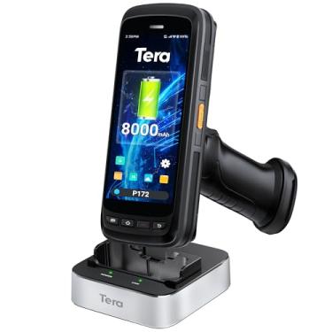 Imagem de Tera Leitor De Código Barras Android 13 Pda: Bateria Extra Grande 8000 Mah Zebra Se4750Mr Alcance Leitura Pés Com Base Carregamento Punho Pistola Tela Sensível Ao Toque Portátil Computador Móvel Ip6
