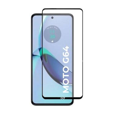 Imagem de Capa Silicone +Pel Vidro 3D Compatível Motorola Moto G64