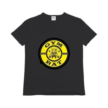 Imagem de Camiseta Masculina Oversized para Academia - Manga Curta e Estampa de 