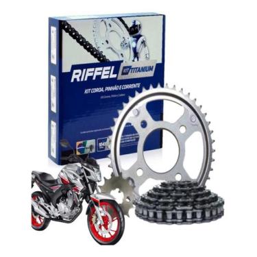 Imagem de Kit Relação Transmissão Cb Twister 250 2016 2022 Riffel - Geral